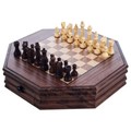 Toy Time Toy Time Octagonal Chess and Checkers Set 558744HET
